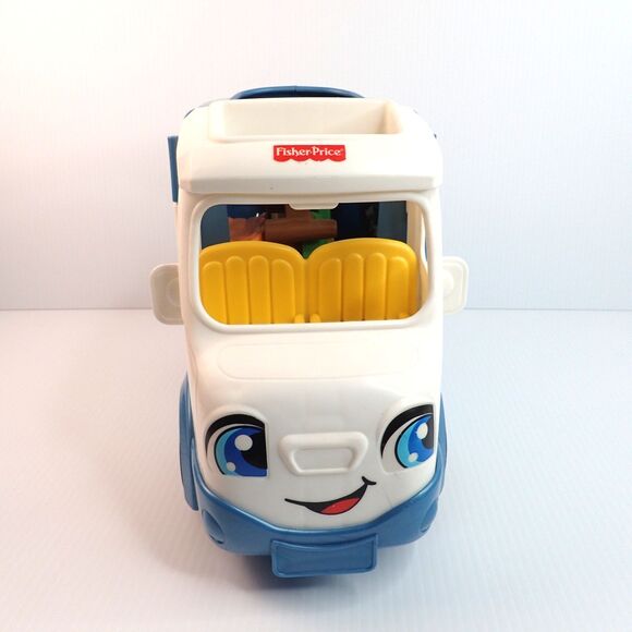 Fisher-Price Little People Songs & Sounds Camper Fold Out Playset (No Figures) - Picture 2 of 12